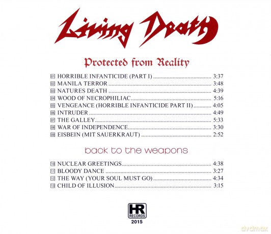 Living Death: Protected From Reality Back To The Weapons [CD]