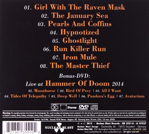 Avatarium: The Girl With The Raven Mask (Limited Edition) (digipack) [DVD]+[CD]