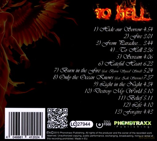 Dawn Of Destiny: To Hell (digipack) [CD]