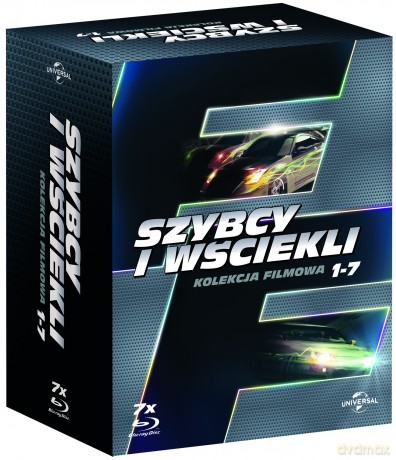 Szybcy i Wściekli 1-7 [BOX] [7Blu-Ray]