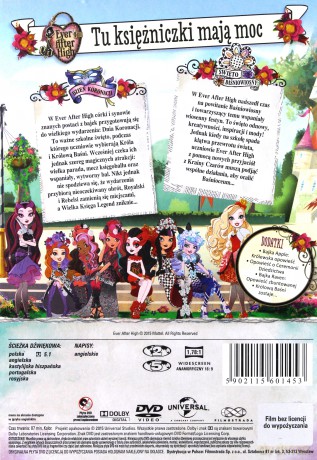 Ever After High. Dzień Koronacji. Święto Baśniowiosny [DVD]