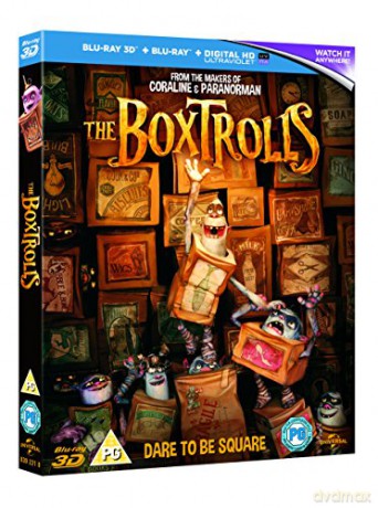 The Boxtrolls (Pudłaki) [Blu-ray 3D]+[Blu-Ray]
