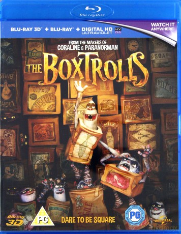 The Boxtrolls (Pudłaki) [Blu-ray 3D]+[Blu-Ray]