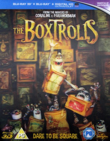 The Boxtrolls (Pudłaki) [Blu-ray 3D]+[Blu-Ray]