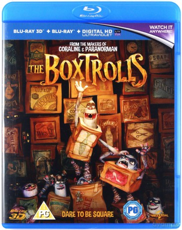 The Boxtrolls (Pudłaki) [Blu-ray 3D]+[Blu-Ray]