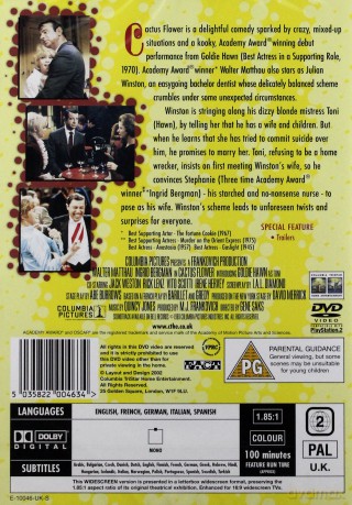 Kwiat kaktusa (Cactus Flower) [DVD]