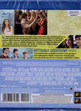 Papierowe miasta [Blu-Ray]