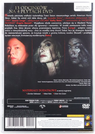 American Horror Story: Sabat, Sezon 3 [4DVD]