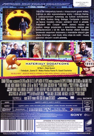 Piksele [DVD] film