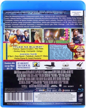 Piksele 3D [Blu-Ray 3D]