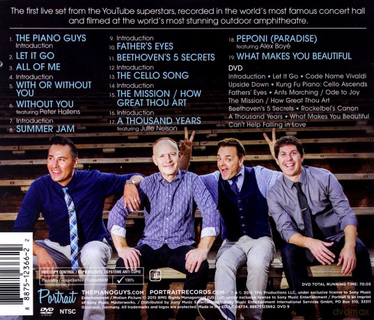The Piano Guys: Live! (Deluxe Edition) [CD]+[DVD]