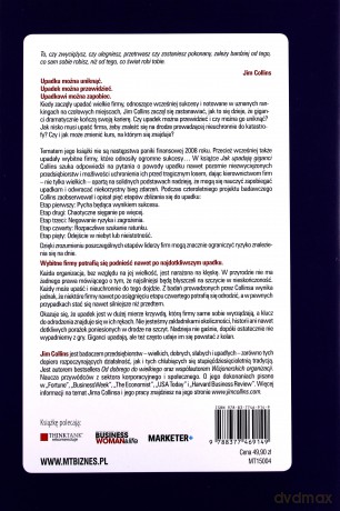 Jak upadają giganci. I dlaczego niektóre firmy nigdy się nie poddają - Jim Collins (twarda) [KSIĄŻKA]