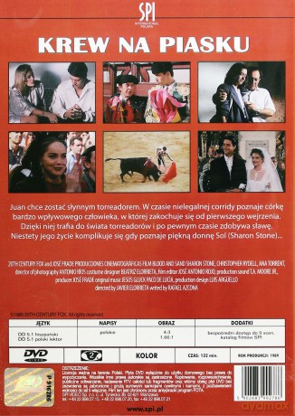 Krew na piasku [DVD]