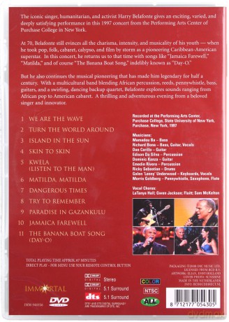 Harry Belafonte: Live In Conert - Listen To The Man [DVD]