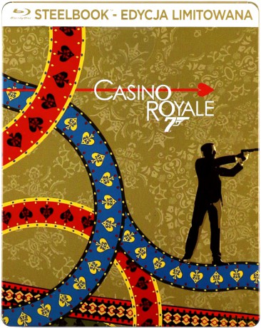007 James Bond Casino Royale (2006) (steelbook) [Blu-Ray]