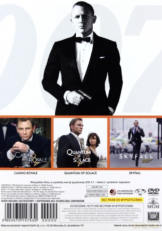 007 - Daniel Craig - Kolekcja [3DVD]