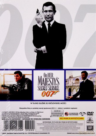 007 - George Lazenby - Kolekcja: W Tajnej Słuzbie Jej Królewskiej Mości [DVD]