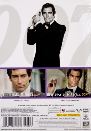 007 - Timothy Dalton - Kolekcja: W Obliczu Śmierci, Licencja Na Zabijanie [2DVD]