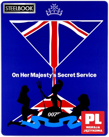 007 James Bond W tajnej służbie Jej Królewskiej Mości (steelbook) [Blu-Ray]
