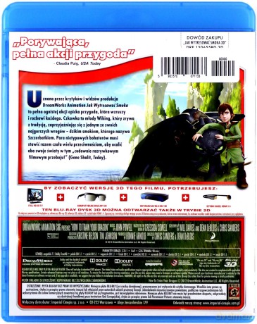 Jak wytresować smoka (3D) [Blu-Ray 3D]