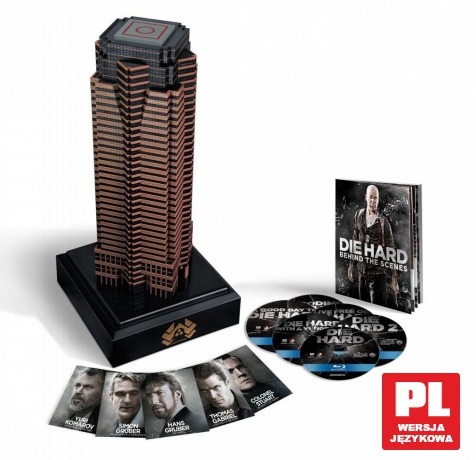 Szklana Pułapka (Nakatomi Plaza) Edycja Kolekcjonerska [5xBlu-Ray]+[DVD]