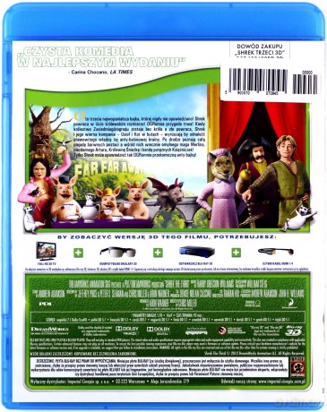 Shrek Trzeci 3D [Blu-Ray 3D]