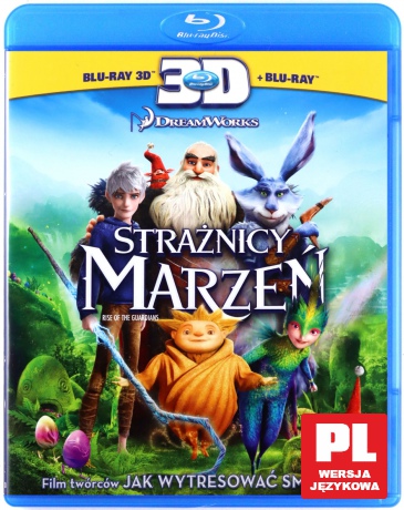 Strażnicy marzeń 3D [Blu-Ray 3D]+[Blu-Ray]
