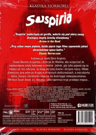 Suspiria - Odgłosy (ecopack) [DVD]