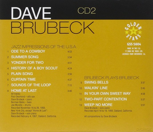 Dave Brubeck: Classic Album Collection [3CD]