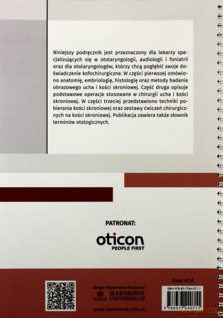 Chirurgia ucha i kości skroniowej. Podręcznik [KSIĄŻKA]