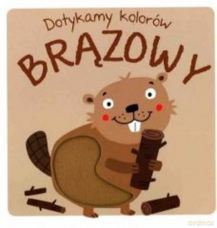Dotykamy kolorów. Brązowy [KSIĄŻKA]