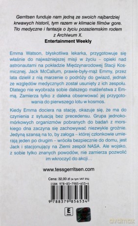 Grawitacja - Tess Gerritsen [KSIĄŻKA]