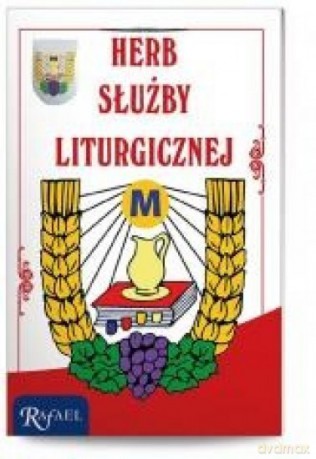 Herb służby liturgicznej znaczek + książeczka [KSIĄŻKA]