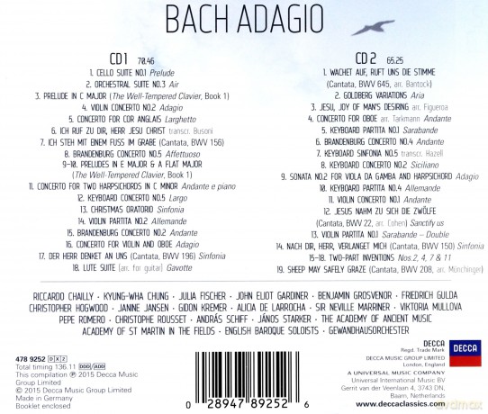 Bach Adagio [2CD]