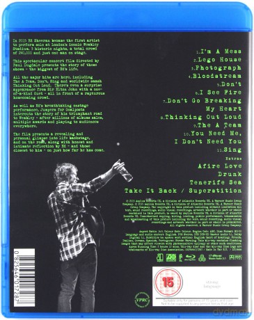 Ed Sheeran: Jumpers For Goalposts Live At Wembley Stadium [Blu-Ray]