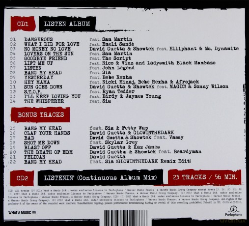 David Guetta: Listen Again [2CD]