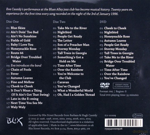 Eva Cassidy: Nightbird [2CD]+[DVD]