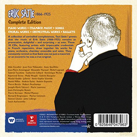 Tout Satie! - Erik Satie - Complete Edition [BOX] [10CD]