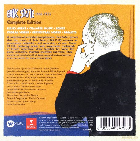 Tout Satie! - Erik Satie - Complete Edition [BOX] [10CD]