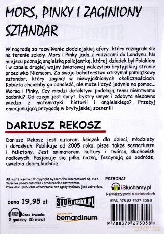 Mors, Pinky i zaginiony sztandar - Dariusz Rekosz [AUDIOBOOK][CD-MP3]