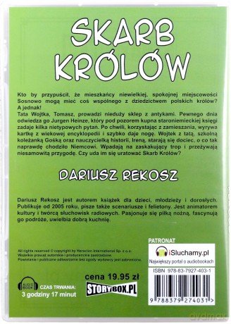 Skarb królów - Dariusz Rekosz [AUDIOBOOK][CD-MP3]