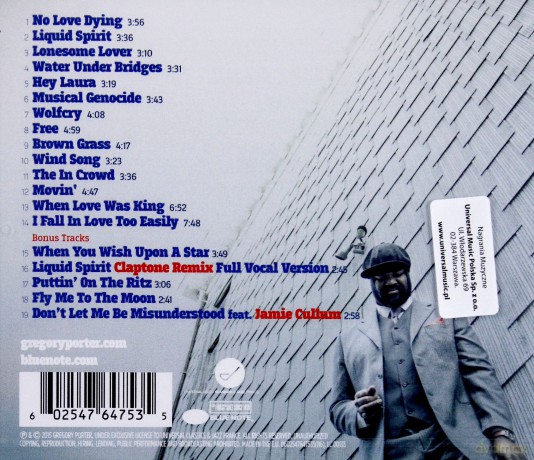 Gregory Porter: Liquid Spirit (PL) [CD]