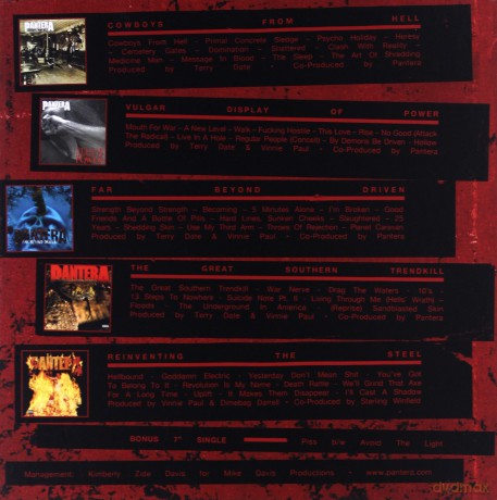 Pantera: The Complete Studio Albums 1990-2000 [6xWinyl]