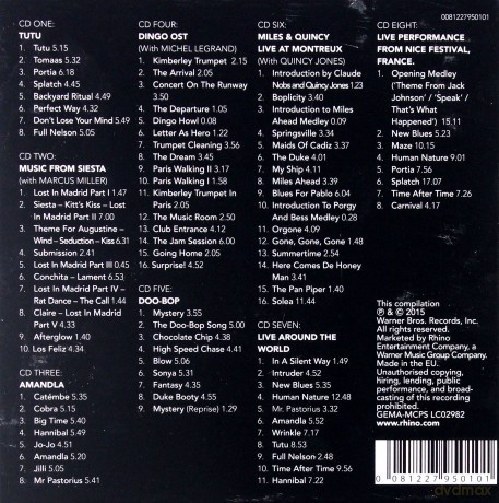 Miles Davis: The Last Word - The Warner Bros. Years [8CD]