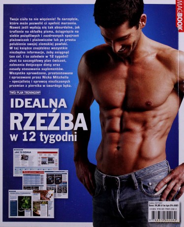 Idealna rzeźba w 12 tygodni - Nick Mitchell, Joe Warner [KSIĄŻKA]
