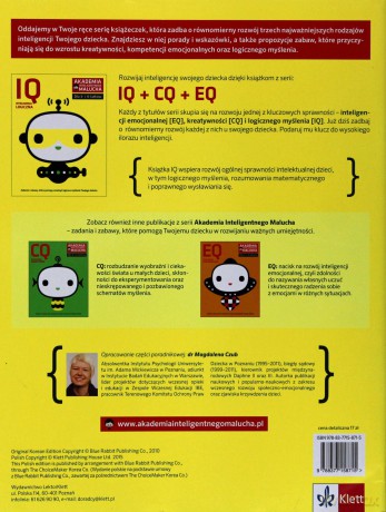 IQ: inteligencja logiczna dla 3-4 latków [KSIĄŻKA]