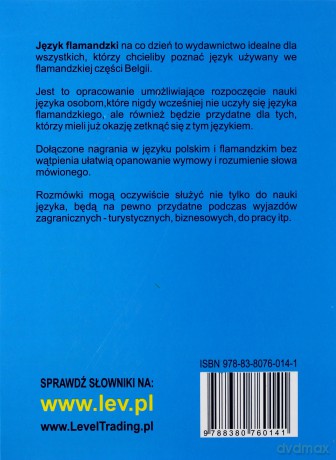 Język flamandzki na co dzień. Rozmówki polsko-flamandzkie [KSIĄŻKA]