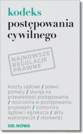 Kodeks postępowania cywilnego wrzesień 2015 folia [KSIĄŻKA]