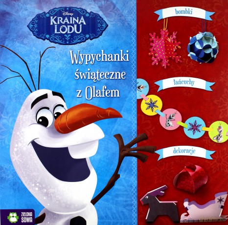 Kraina Lodu. Wypychanki świąteczne z Olafem [KSIĄŻKA]
