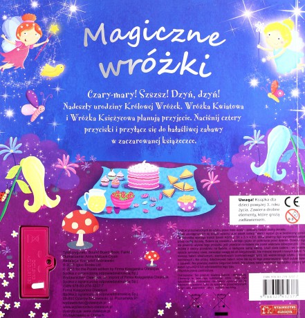 Książeczka dźwiękowa. Magiczne wróżki [KSIĄŻKA]